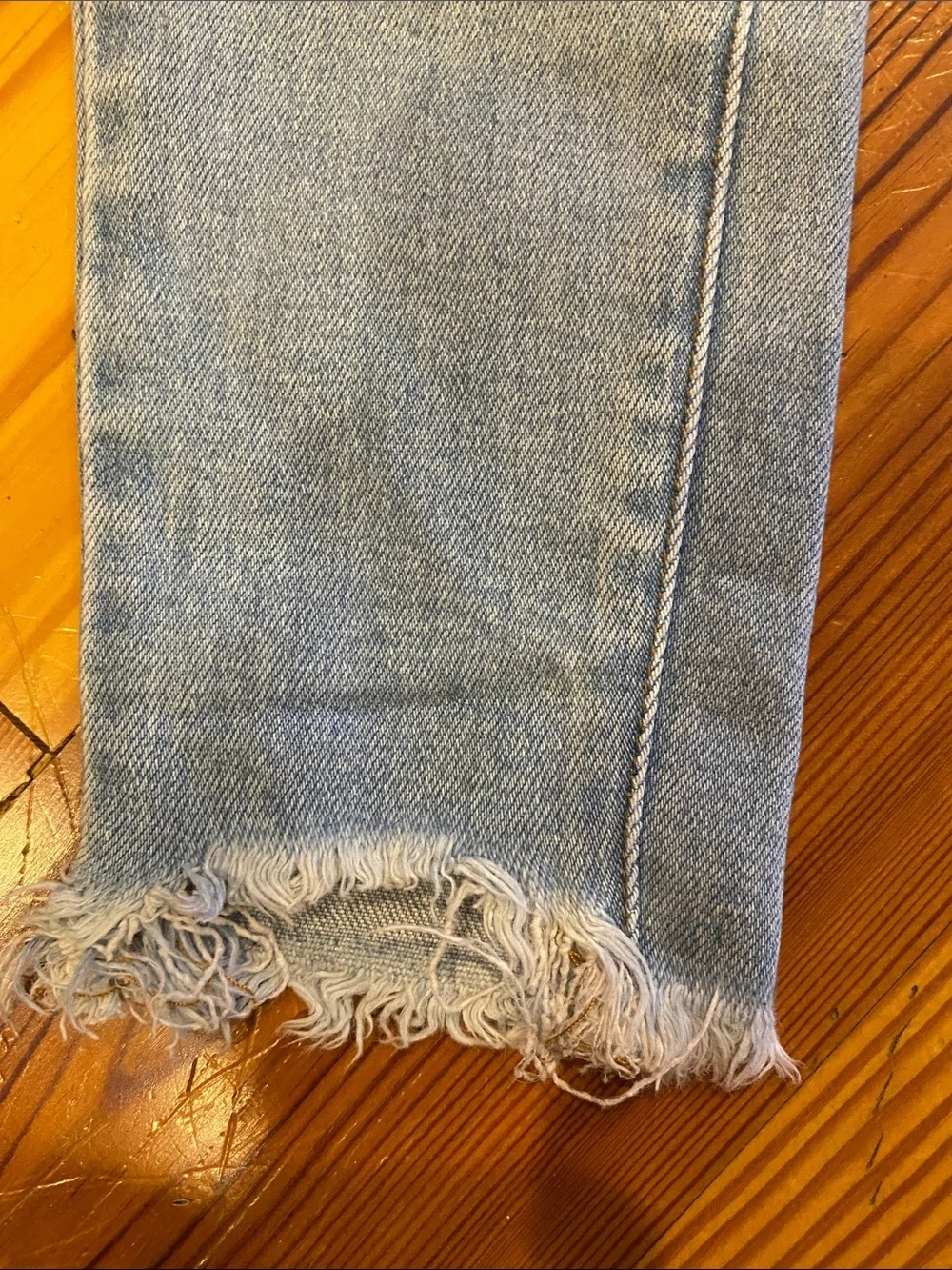 Kancan Light Blue Distressed Women’s Skinny Jeans 3/25